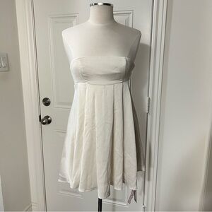 MISSGUIDED strapless empire dress